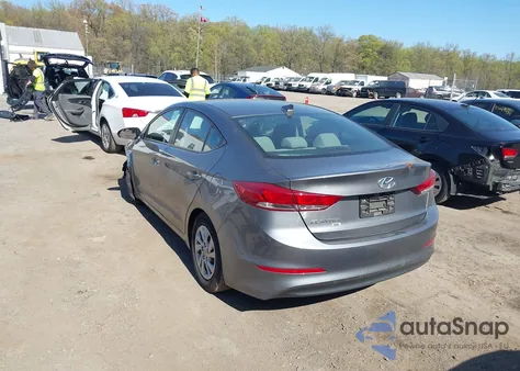 2018 Hyundai Elantra Se from USA, damaged, VIN 5NPD74LF9JH391321